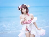 [Cosplay] Nisa 二佐 - Ayja Farah Swimsuit 艾雅法拉泳装
