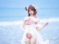 [Cosplay] Nisa 二佐 - Ayja Farah Swimsuit 艾雅法拉泳装
