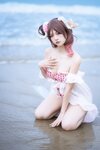 [Cosplay] Nisa 二佐 - Ayja Farah Swimsuit 艾雅法拉泳装