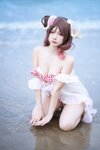 [Cosplay] Nisa 二佐 - Ayja Farah Swimsuit 艾雅法拉泳装