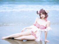 [Cosplay] Nisa 二佐 - Ayja Farah Swimsuit 艾雅法拉泳装