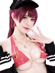 [Cosplay] PingPing Hoshou Marine Swimwear Hololive