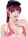 [Cosplay] PingPing Hoshou Marine Swimwear Hololive