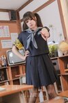 [Cosplay] Yaokoututu 咬一口兔娘ovo - Running for student president 学生会长竞选中