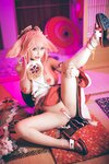 [Cosplay] Rinka Okita 沖田凜花 - Yae Miko 八重神子 (Genshin Impact)