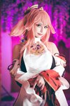 [Cosplay] Rinka Okita 沖田凜花 - Yae Miko 八重神子 (Genshin Impact)