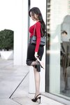 [Cosplay] 王馨瑶 黑色鱼尾裙