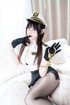 [Cosplay] Miko 酱 - Haunting policewoman 缠绕女警