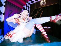 [Cosplay][SugarMyuku] Miyu Amatsuka 天使みゅ。 - Clown (Touhou Project)