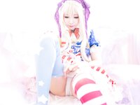 [Cosplay][SugarMyuku] Miyu Amatsuka 天使みゅ。 - Clown (Touhou Project)