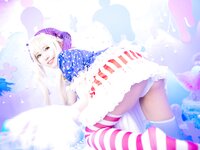 [Cosplay][SugarMyuku] Miyu Amatsuka 天使みゅ。 - Clown (Touhou Project)