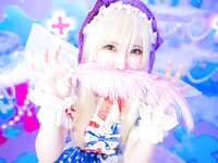 [Cosplay][SugarMyuku] Miyu Amatsuka 天使みゅ。 - Clown (Touhou Project)