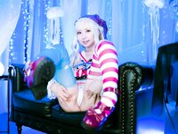 [Cosplay][SugarMyuku] Miyu Amatsuka 天使みゅ。 - Clown (Touhou Project)