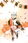 [Cosplay] 星之迟迟 初音未来万圣节