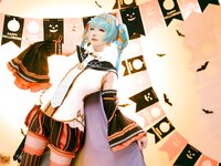 [Cosplay] 星之迟迟 初音未来万圣节