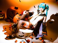 [Cosplay] 星之迟迟 初音未来万圣节