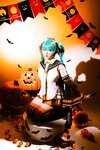 [Cosplay] 星之迟迟 初音未来万圣节