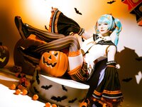 [Cosplay] 星之迟迟 初音未来万圣节