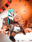 [Cosplay] 星之迟迟 初音未来万圣节