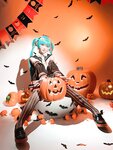 [Cosplay] 星之迟迟 初音未来万圣节