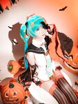 [Cosplay] 星之迟迟 初音未来万圣节