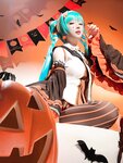[Cosplay] 星之迟迟 初音未来万圣节