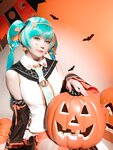 [Cosplay] 星之迟迟 初音未来万圣节