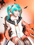 [Cosplay] 星之迟迟 初音未来万圣节