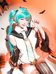 [Cosplay] 星之迟迟 初音未来万圣节