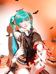[Cosplay] 星之迟迟 初音未来万圣节