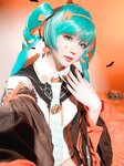 [Cosplay] 星之迟迟 初音未来万圣节