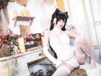 [Cosplay] Arizatus 可可老师 - Atago White Flower Oath 爱宕白花誓言