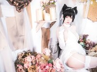 [Cosplay] Arizatus 可可老师 - Atago White Flower Oath 爱宕白花誓言