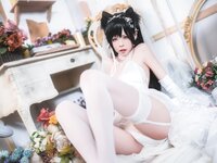 [Cosplay] Arizatus 可可老师 - Atago White Flower Oath 爱宕白花誓言