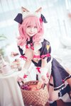 [Cosplay] Rinka Okita 沖田凜花 - Tamamo-no-Mae maid 玉藻前女仆 (FateGrand Order)