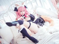 [Cosplay] Rinka Okita 沖田凜花 - Tamamo-no-Mae maid 玉藻前女仆 (FateGrand Order)