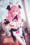 [Cosplay] Rinka Okita 沖田凜花 - Tamamo-no-Mae maid 玉藻前女仆 (FateGrand Order)