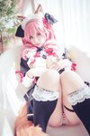 [Cosplay] Rinka Okita 沖田凜花 - Tamamo-no-Mae maid 玉藻前女仆 (FateGrand Order)