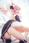 [Cosplay] Rinka Okita 沖田凜花 - Tamamo-no-Mae maid 玉藻前女仆 (FateGrand Order)
