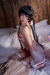 [Cosplay] Arizatus 可可老师 - Hot Spring Shrine Maiden 温泉巫女