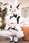 [Cosplay] rioko凉凉子 妄想航线 港区的龙女仆