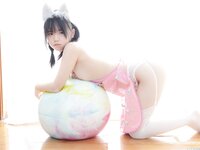 [少女秩序] 小鱼 - 粉色肚兜 [92P1V-1.99G] watermarked