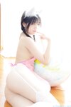 [少女秩序] 小鱼 - 粉色肚兜 [92P1V-1.99G] watermarked