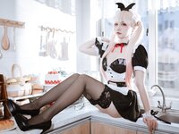 [Cosplay] 二佐Nisa 海梦 小女仆