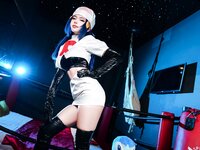 [Cosplay] ZinieQ Dawn Pokemon in Team Rocket costume