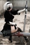 Coser@小仓千代w - No.12 - 8月舰长写真 2B原皮