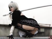 Coser@小仓千代w - No.12 - 8月舰长写真 2B原皮