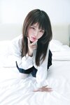 [Cosplay] 攻弦弦弦 白丝JK