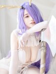 [Cosplay] Kokura Chiyo 小仓千代w - Golden Deer Wedding Dress 金鹿 婚纱