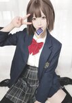 [Cosplay] Asagiriai 朝霧愛 - Uniform Selfie 制服自撮り